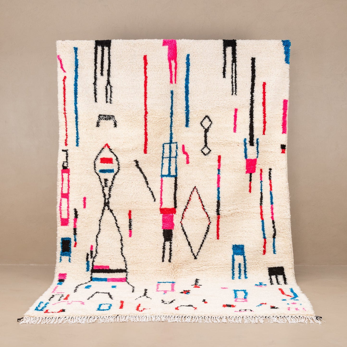 Tapis Laine berbère Azilal - coloré #7