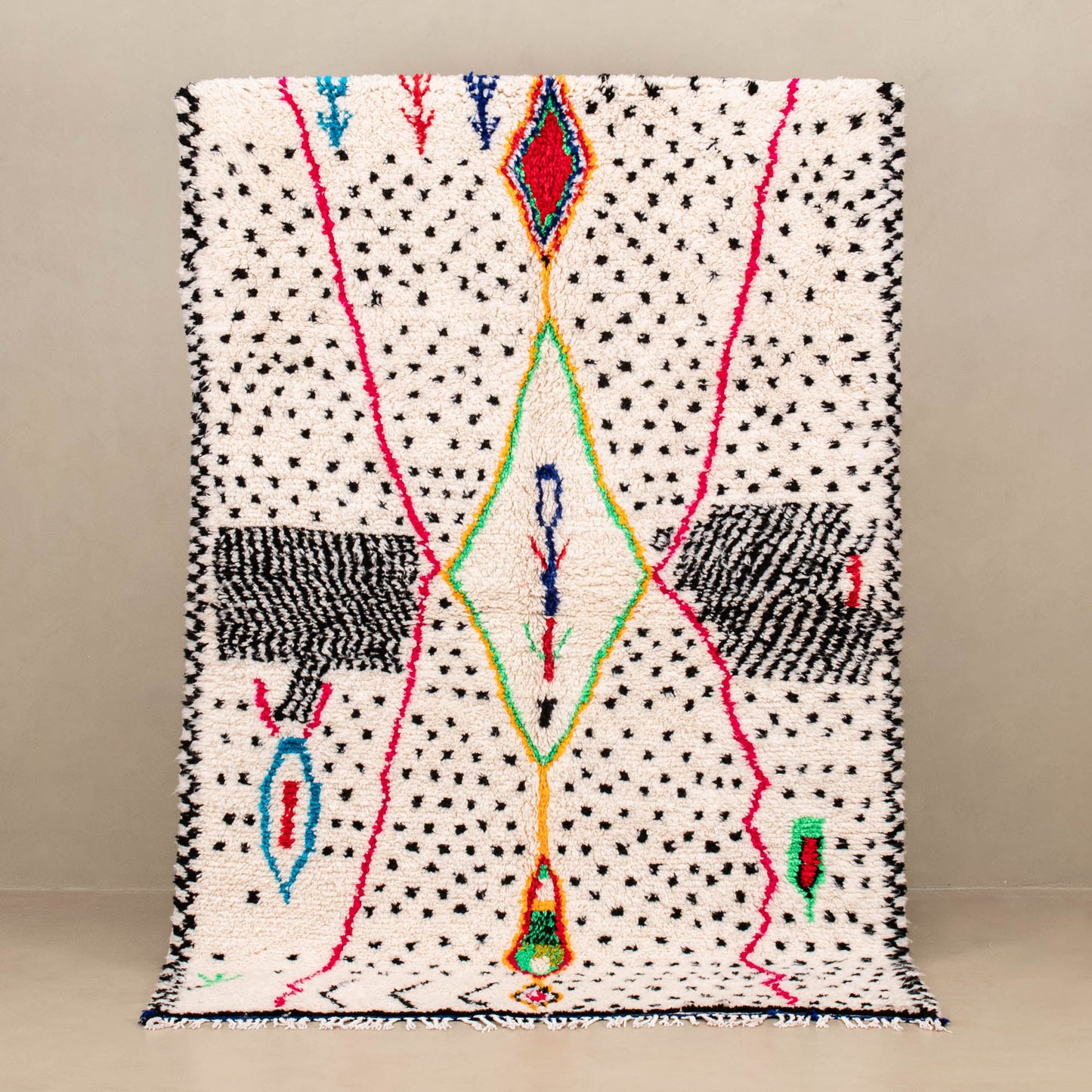 Tapis Laine berbère Azilal - coloré #16