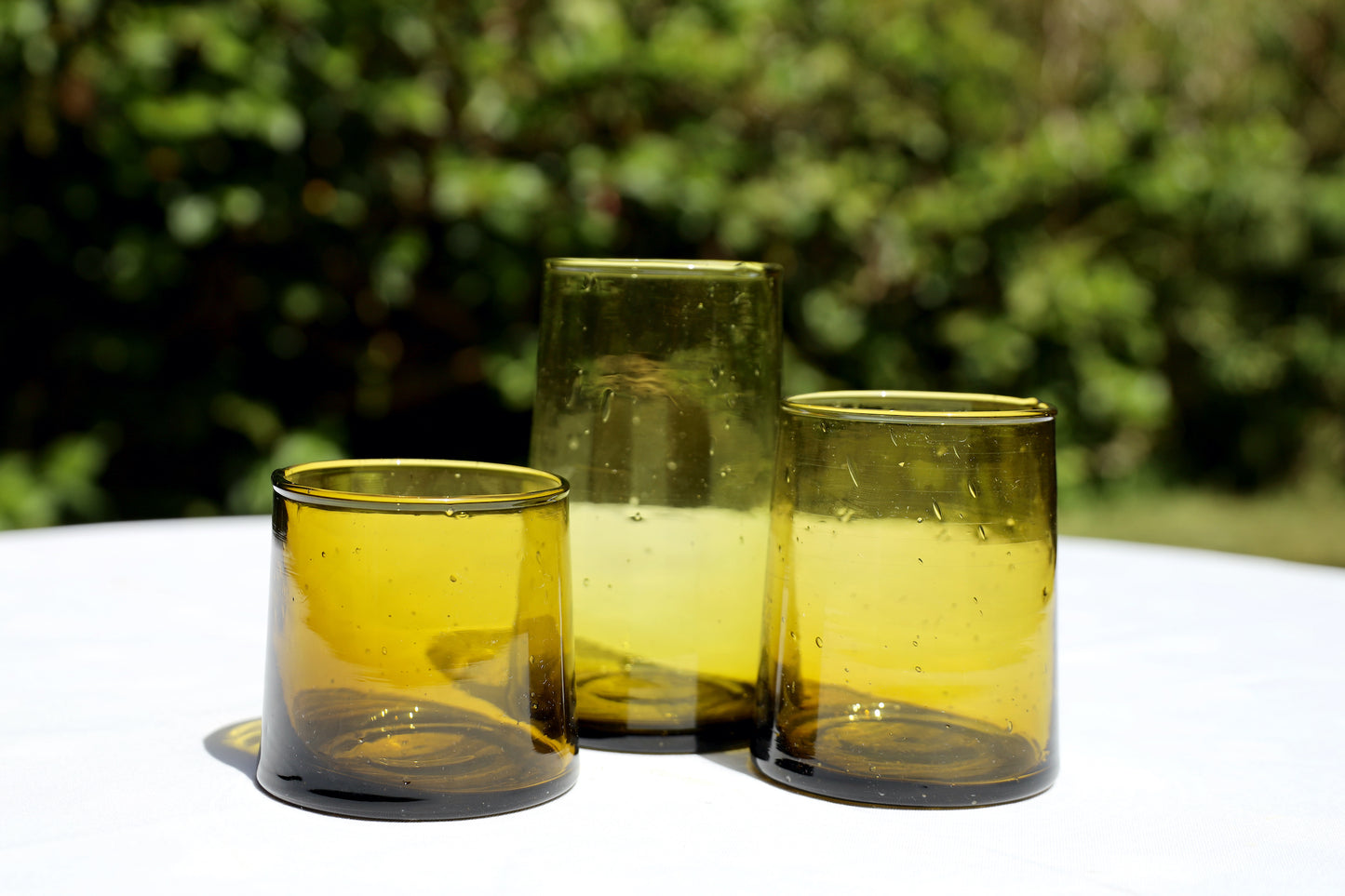 Lot de 6 verres à eau Beldi Ambré - Monsieur