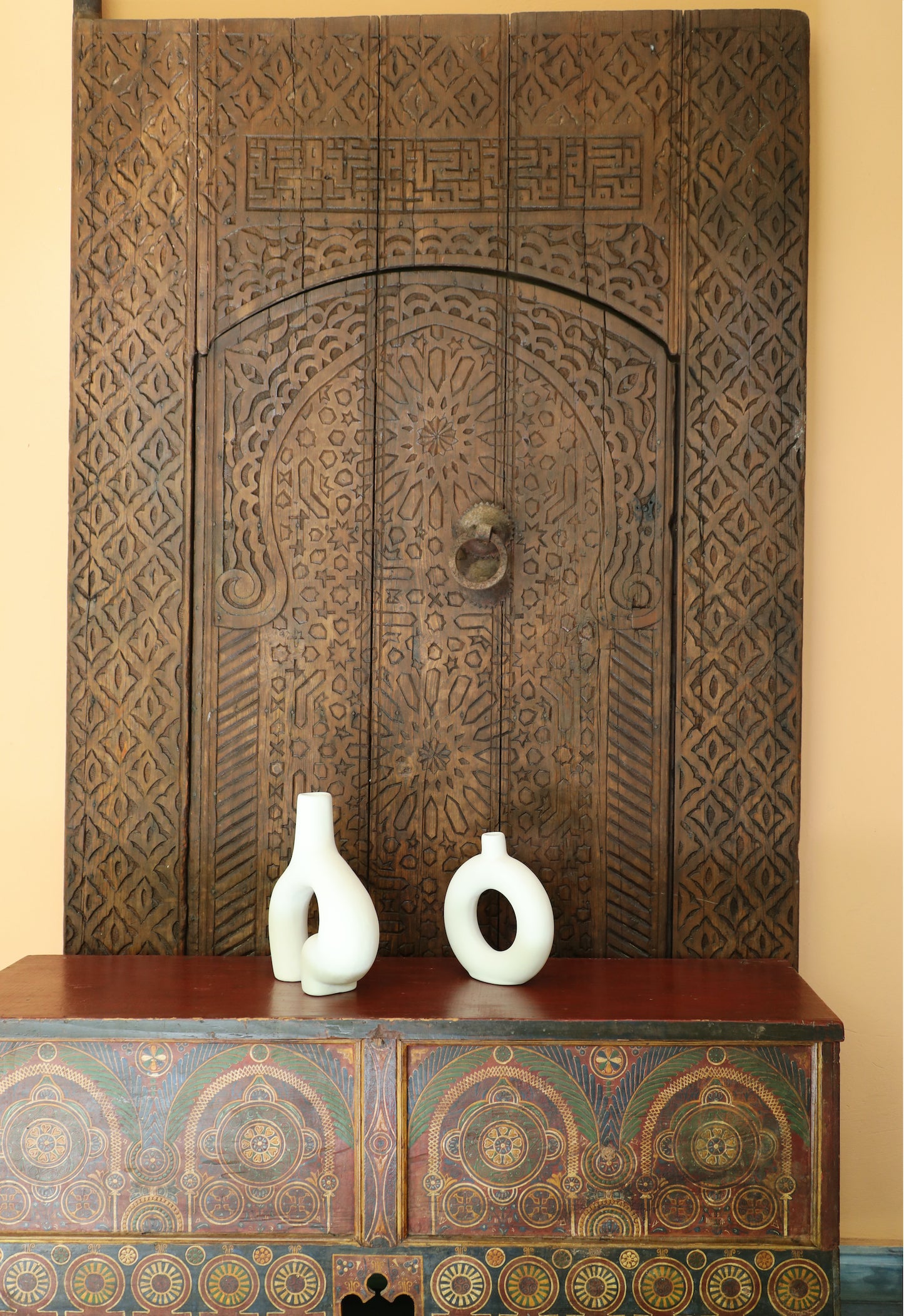 Vase ceramique Boho