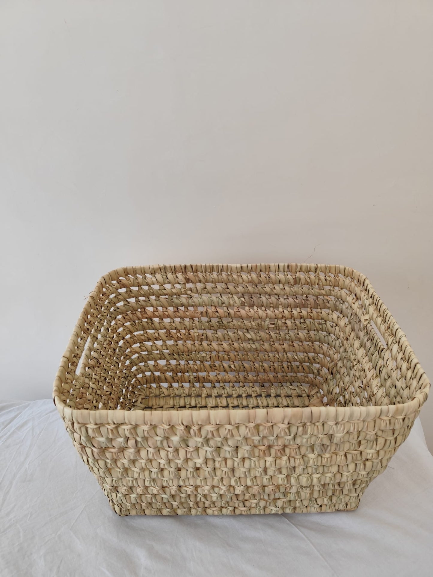 Caisse de rangement en feuille de palmier - 3 tailles
