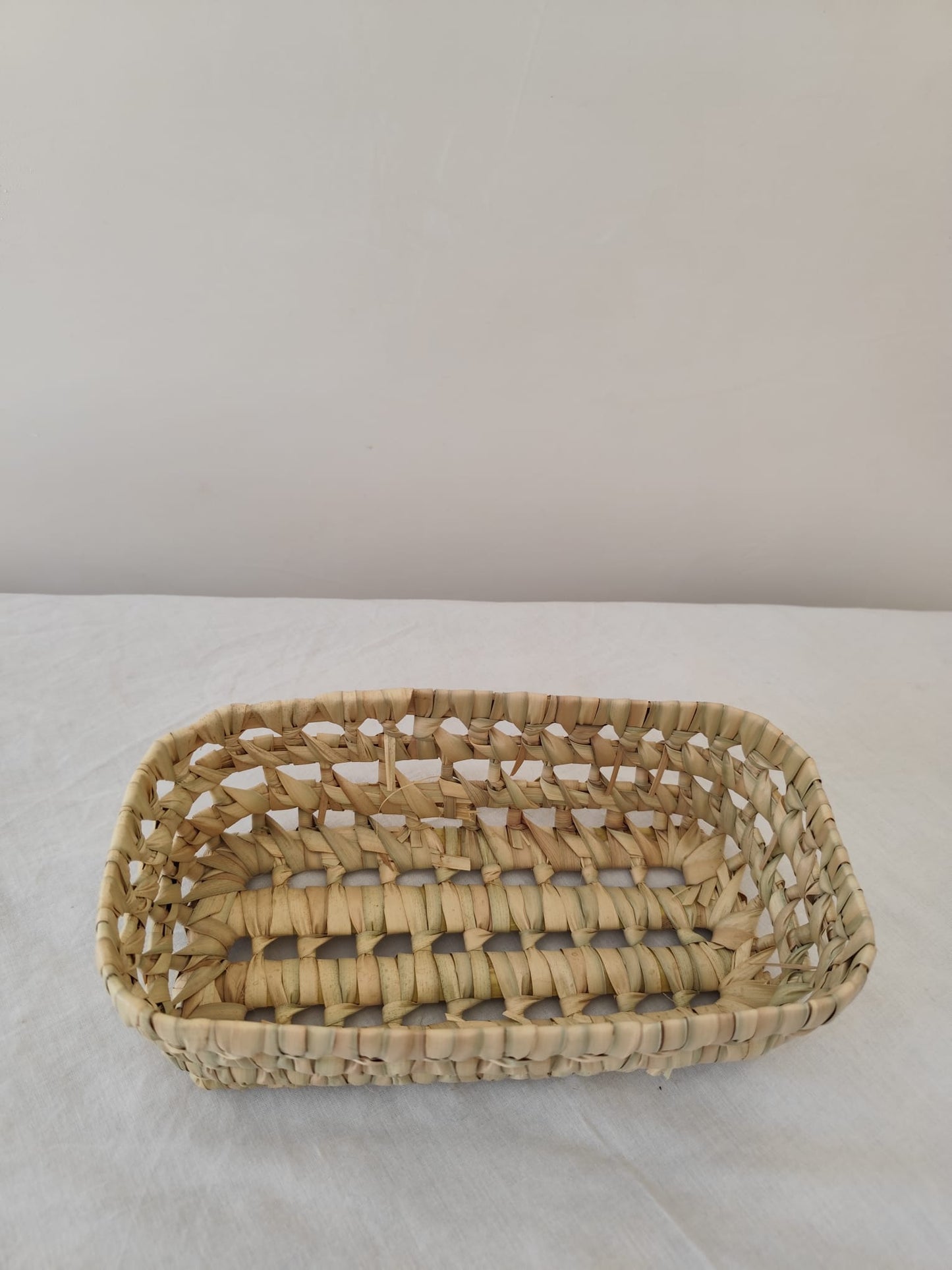 Caisse de rangement en feuille de palmier - 3 tailles