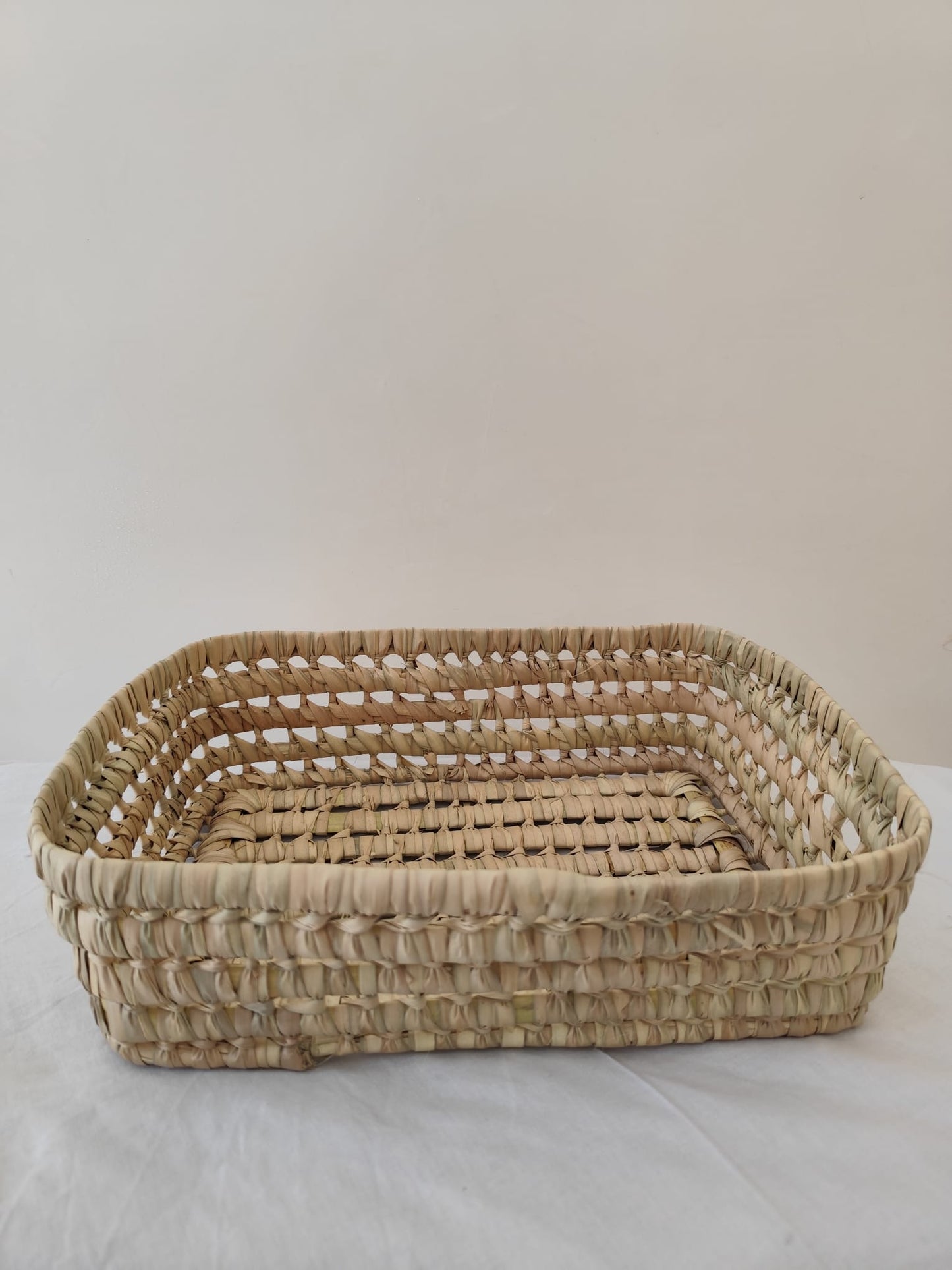 Caisse de rangement en feuille de palmier - 3 tailles