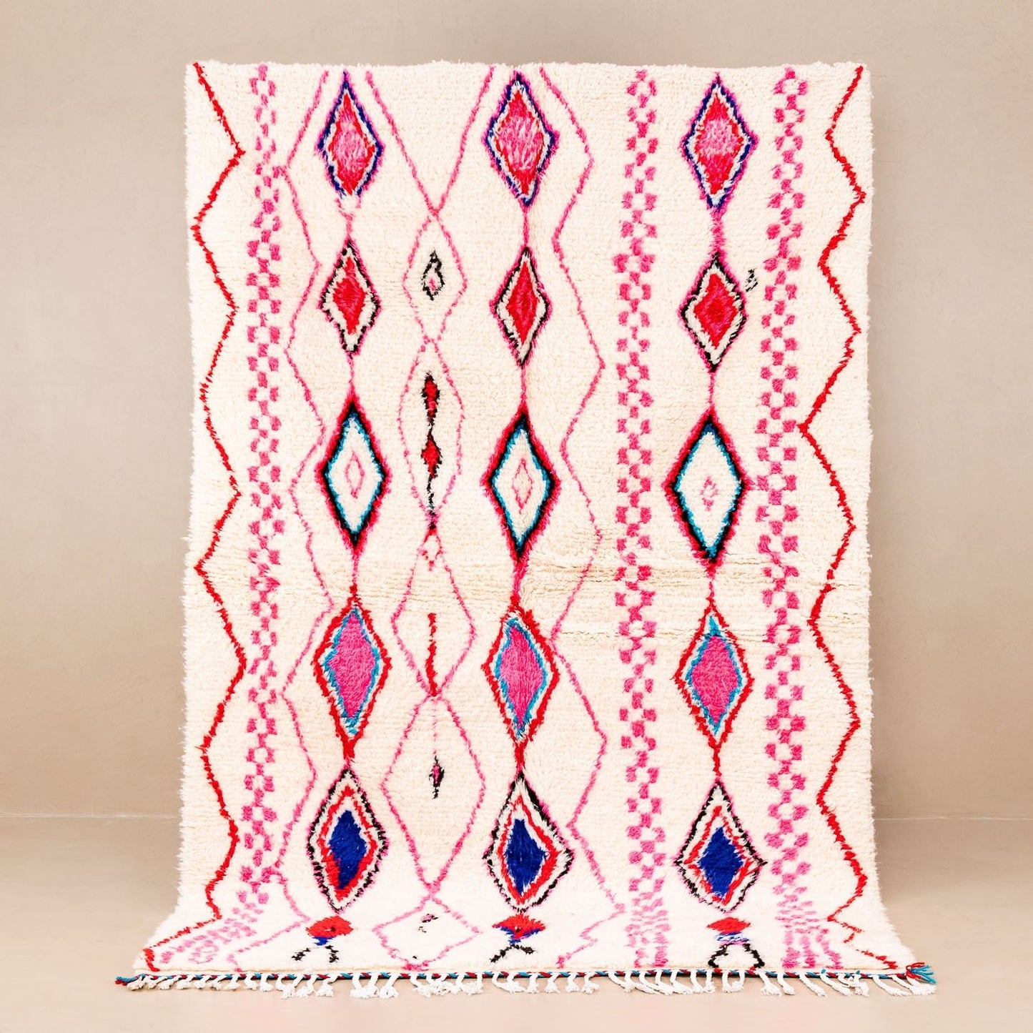 Tapis Laine berbère Azilal - coloré #14