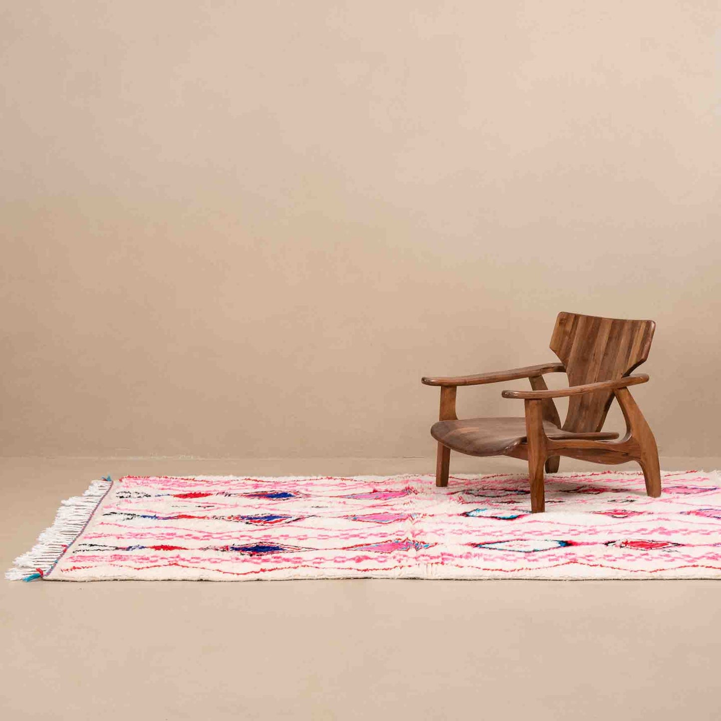 Tapis Laine berbère Azilal - coloré #14
